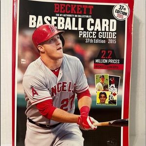 Beckett Baseball Card Price Guide , Mike Trout Cover